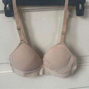 Lively Spacer Bra, size 32A, toasted almond, lightly worn